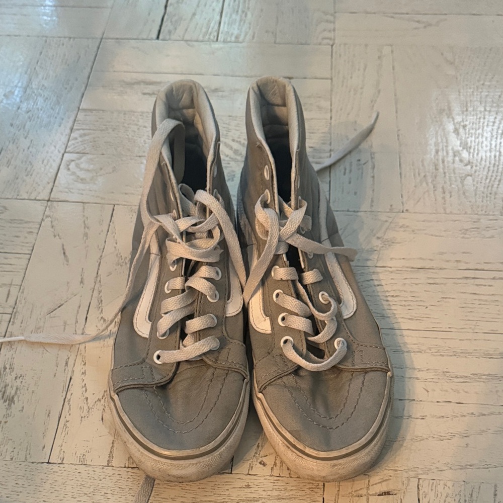 Vans Gray High-Top Sneakers